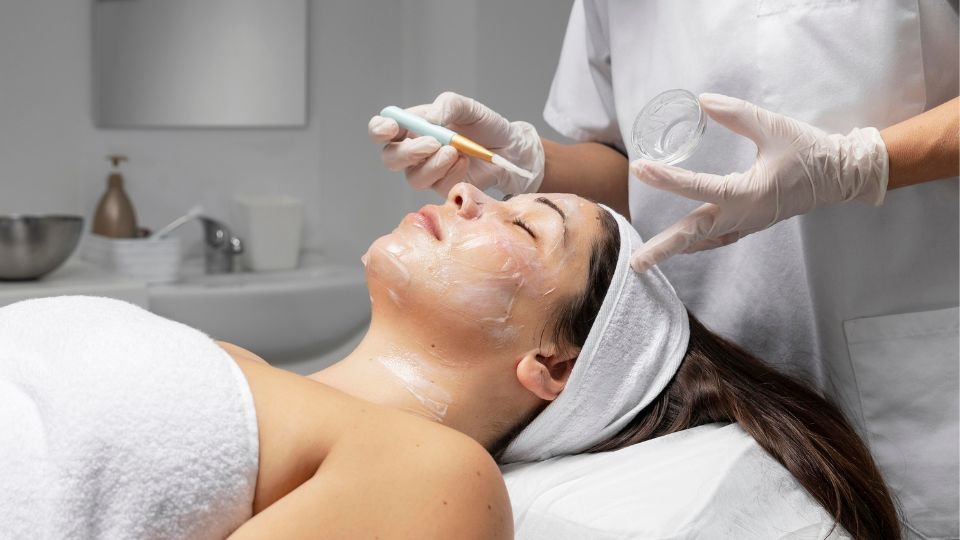 peeling químico facial